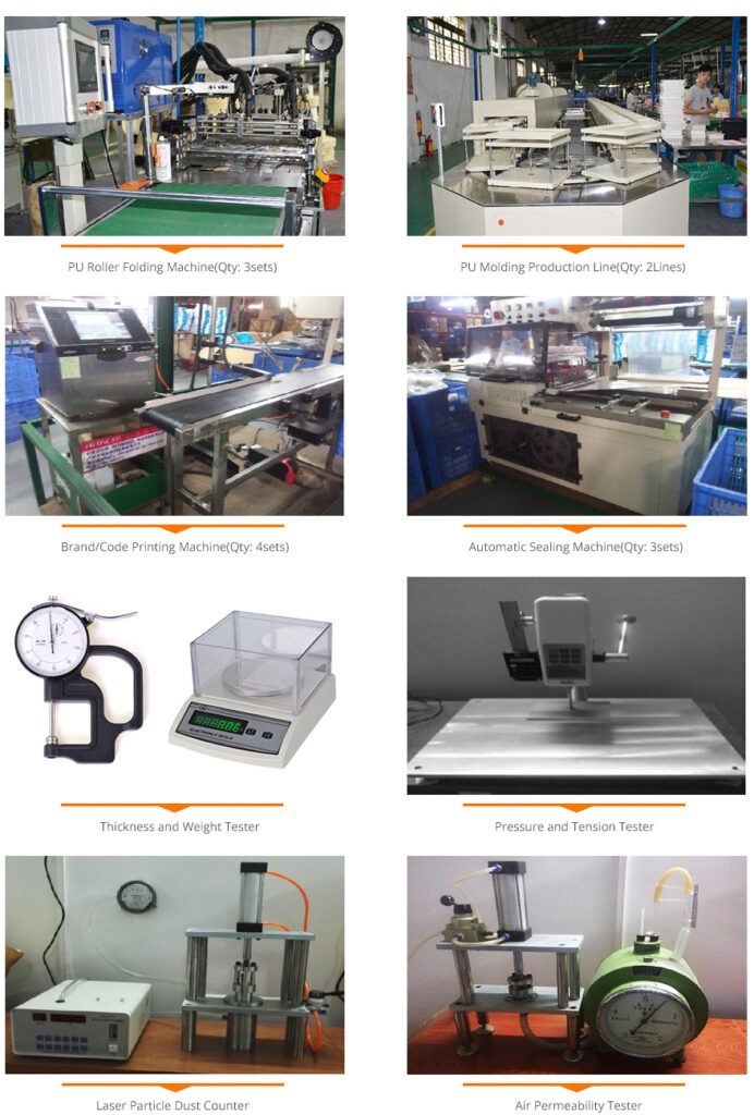 Yuan Filter Production Machines and Test Devices